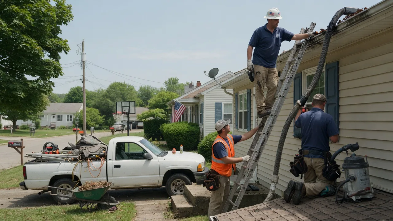 Gutter Installation in Veedersburg, IN near me